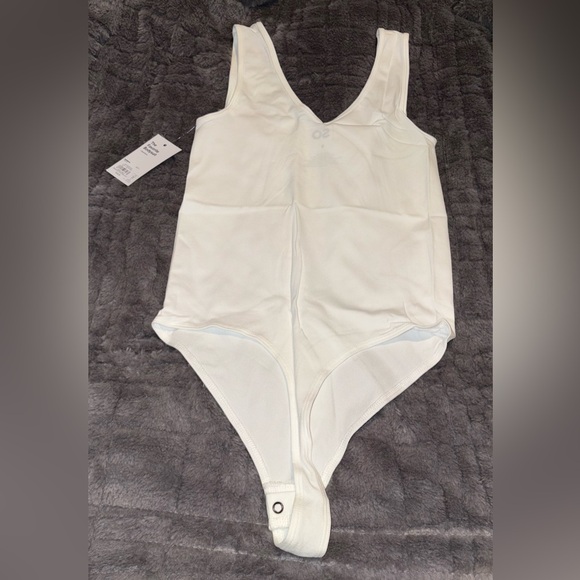 SO Woman’s White One Piece Thong Bodysuit - Picture 4 of 5